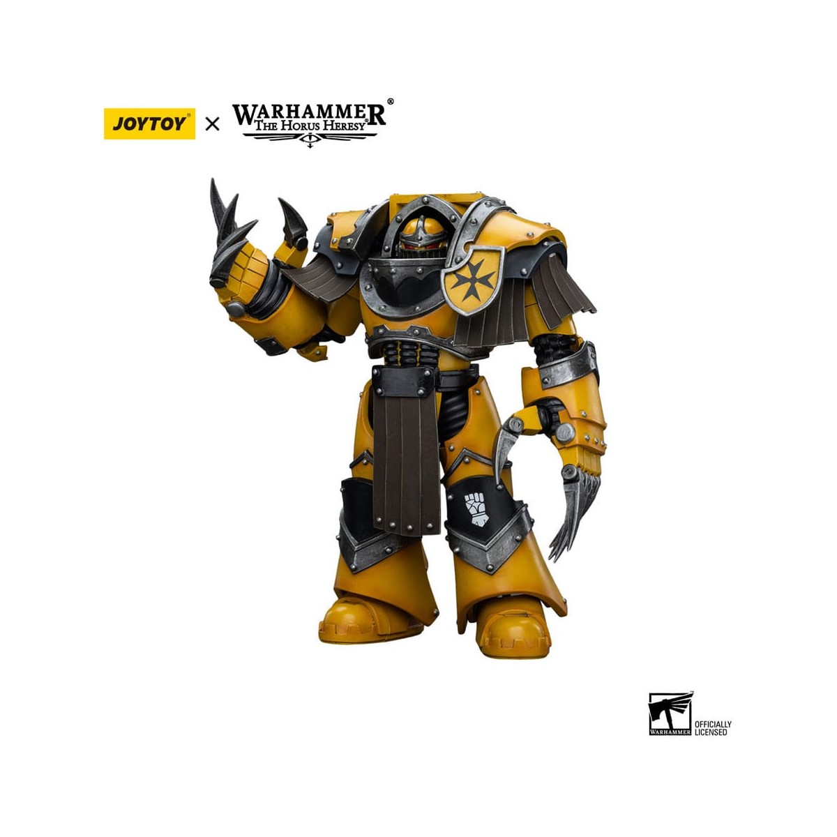 JoyToy Imperial Fists - Legion Cataphractii Terminator Squad - Legion Cataphractii with Lightning Claws 1/18