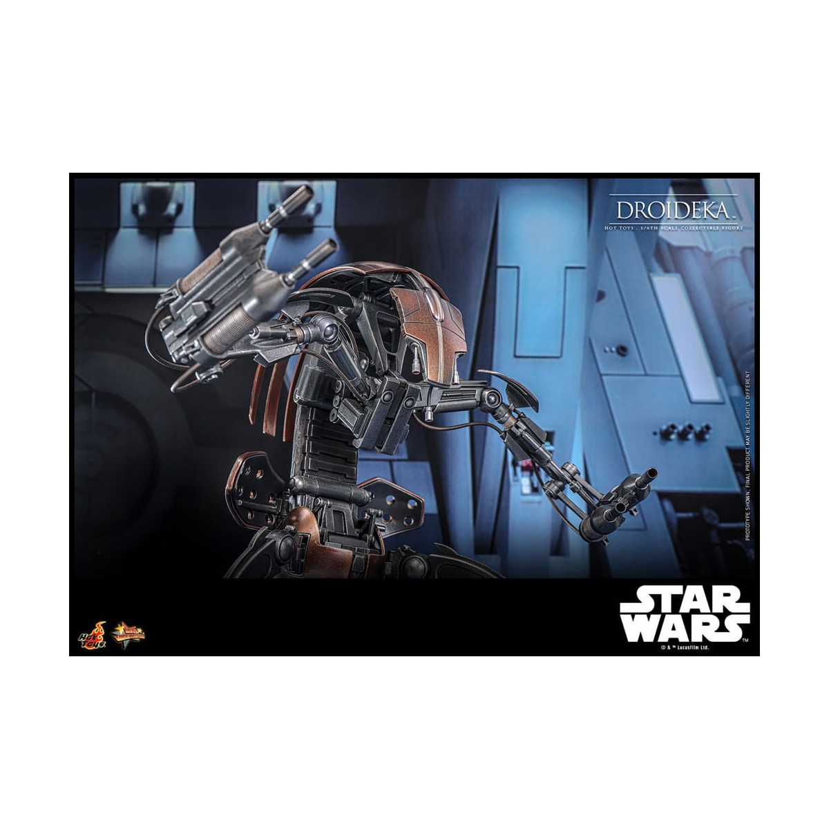 Hot Toys Star Wars La Amenaza Fantasma - Droideka MMS 1/6