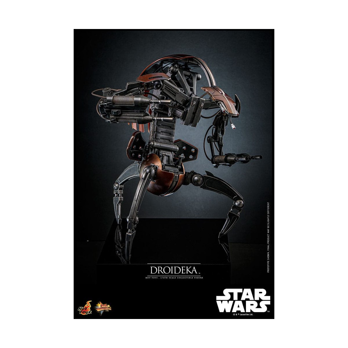 Hot Toys Star Wars La Amenaza Fantasma - Droideka MMS 1/6