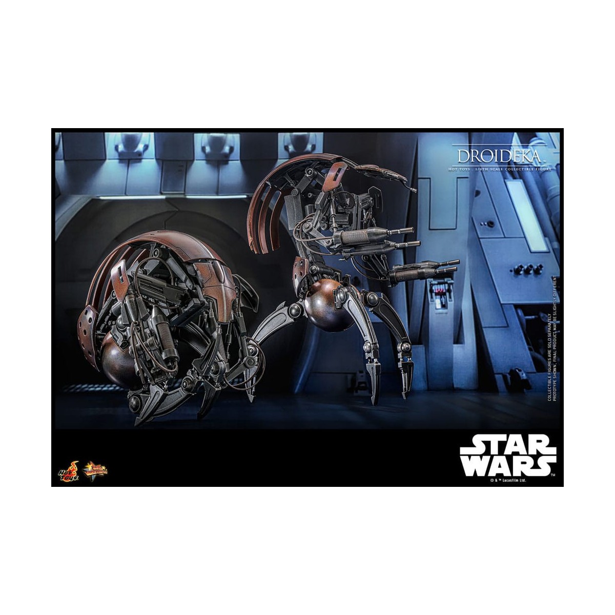 Hot Toys Star Wars La Amenaza Fantasma - Droideka MMS 1/6