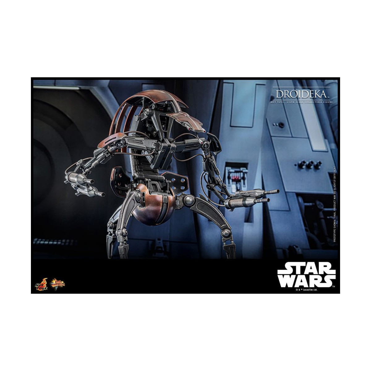 Hot Toys Star Wars La Amenaza Fantasma - Droideka MMS 1/6