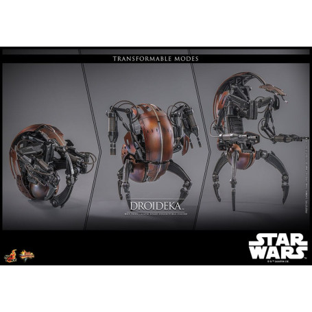 Hot Toys Star Wars La Amenaza Fantasma - Droideka MMS 1/6