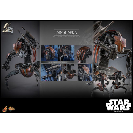 Hot Toys Star Wars La Amenaza Fantasma - Droideka MMS 1/6
