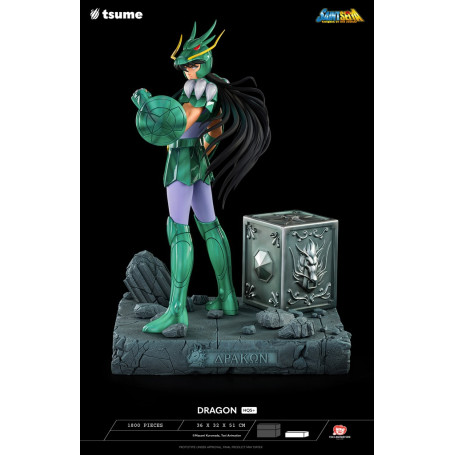 Tsume Estatua HQS+ Saint Seiya - Shiryu of the Dragon V.1 1/4