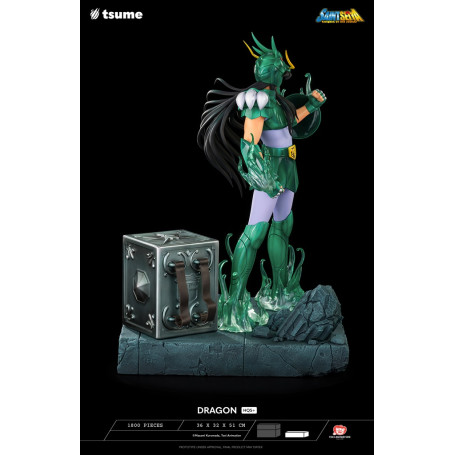 Tsume Estatua HQS+ Saint Seiya - Shiryu of the Dragon V.1 1/4