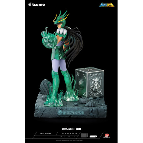 Tsume Estatua HQS+ Saint Seiya - Shiryu of the Dragon V.1 1/4