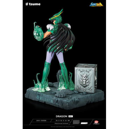 Tsume Estatua HQS+ Saint Seiya - Shiryu of the Dragon V.1 1/4