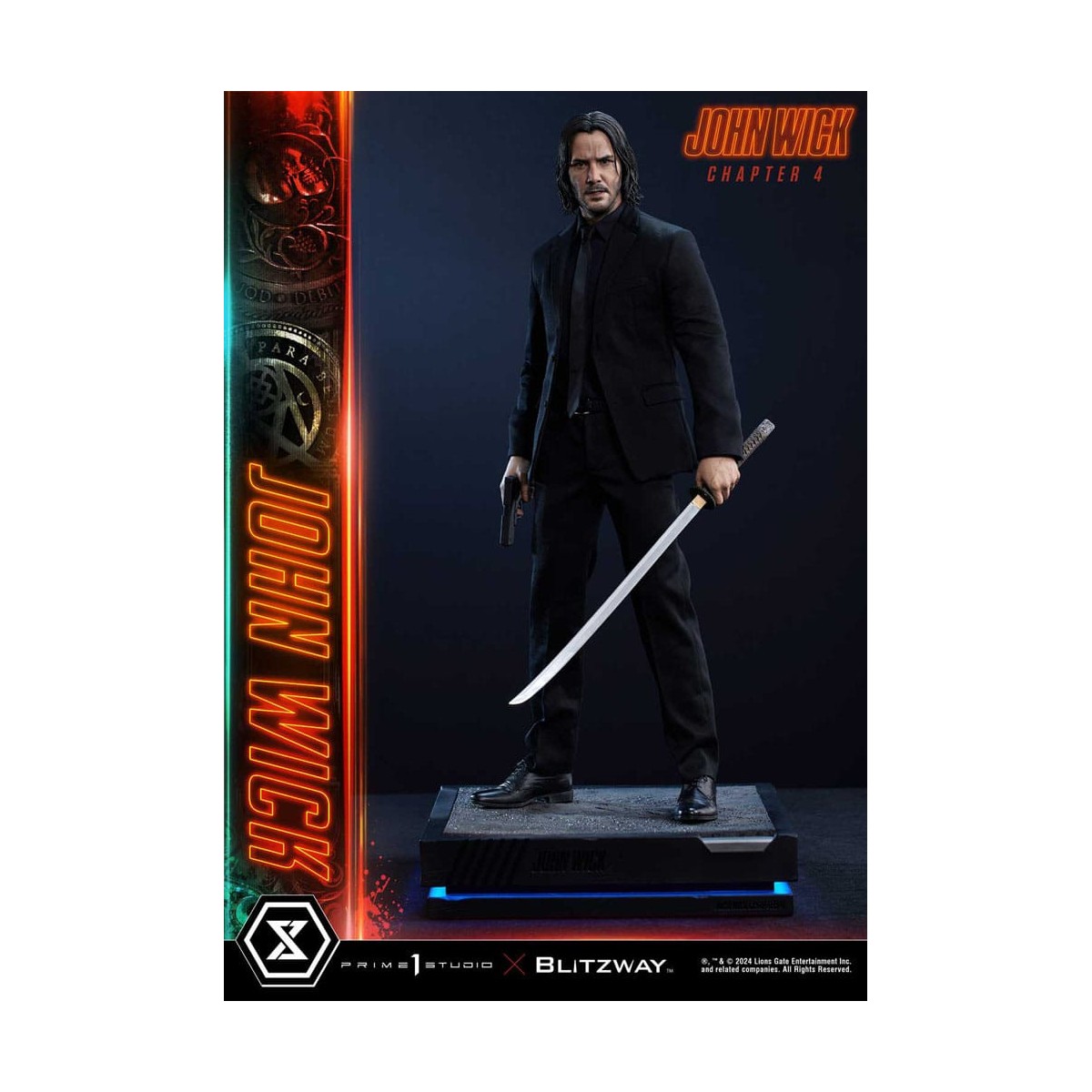 Prime 1 Studio - John Wick Capítulo 4 Ultimate Premium Masterline Series 1/4 John Wick Versión Deluxe