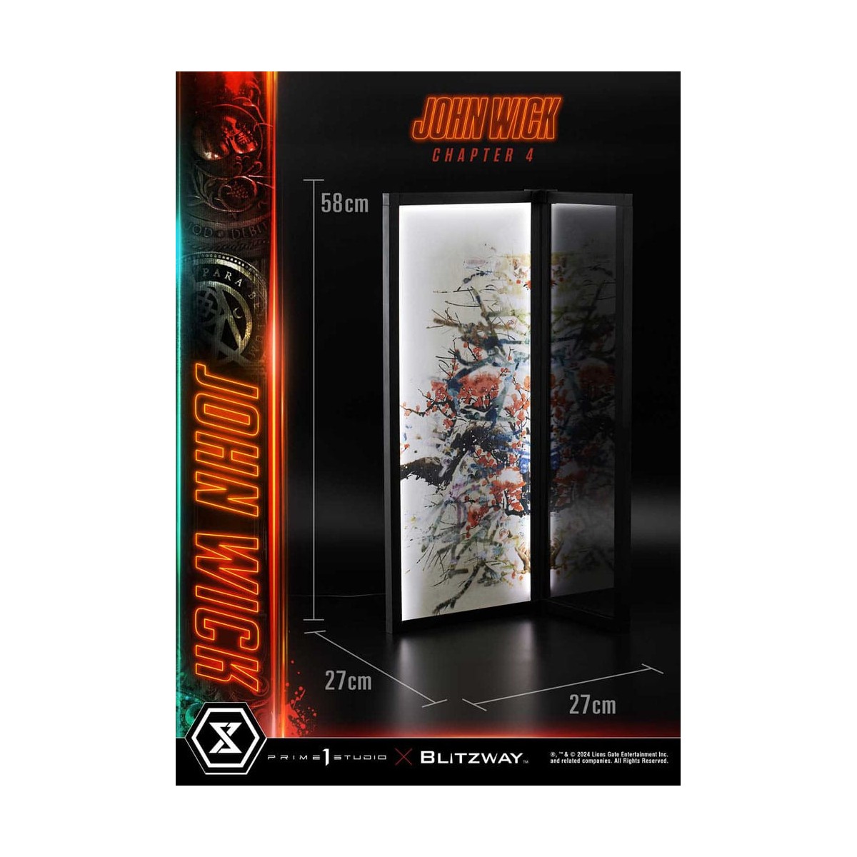 Prime 1 Studio - John Wick Capítulo 4 Ultimate Premium Masterline Series 1/4 John Wick Versión Deluxe