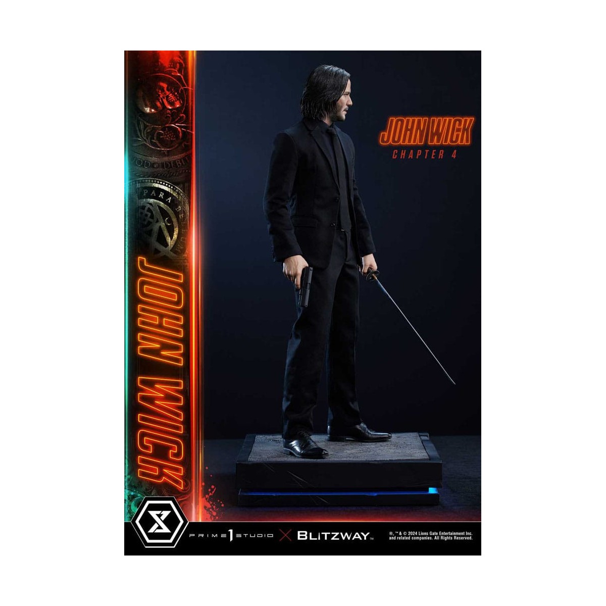 Prime 1 Studio - John Wick Capítulo 4 Ultimate Premium Masterline Series 1/4 John Wick Versión Deluxe