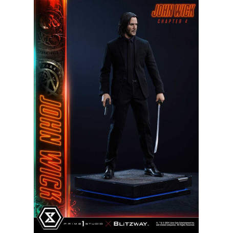Prime 1 Studio - John Wick Capítulo 4 Ultimate Premium Masterline Series 1/4 John Wick Versión Deluxe