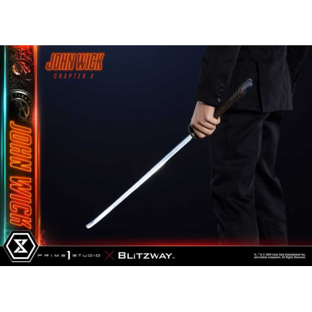 Prime 1 Studio - John Wick Capítulo 4 Ultimate Premium Masterline Series 1/4 John Wick Versión Deluxe
