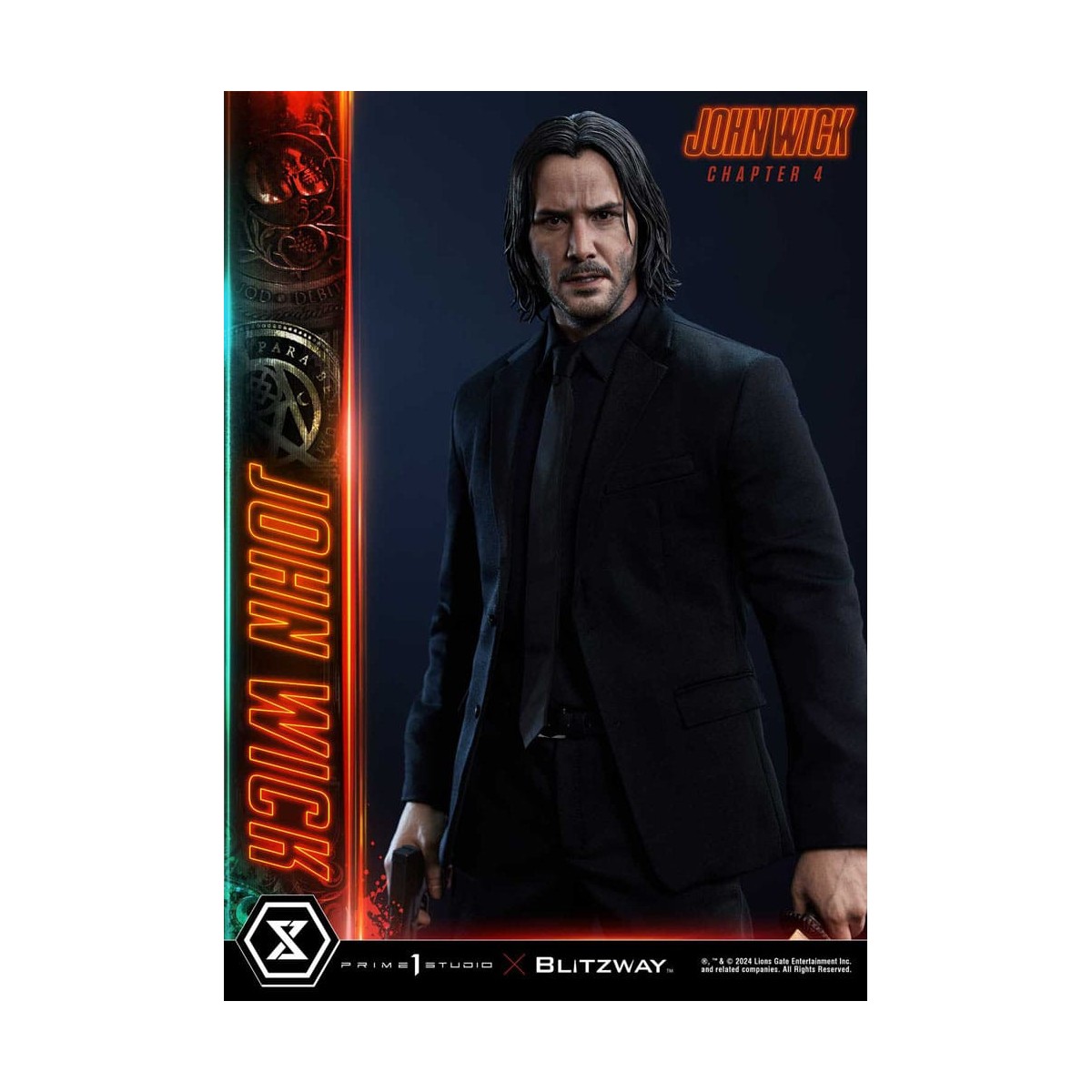 Prime 1 Studio - John Wick Capítulo 4 Ultimate Premium Masterline Series 1/4 John Wick Versión Deluxe