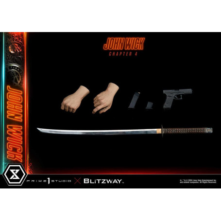 Prime 1 Studio - John Wick Capítulo 4 Ultimate Premium Masterline Series 1/4 John Wick Versión Deluxe