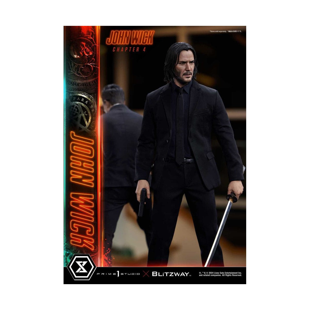 Prime 1 Studio - John Wick Capítulo 4 Ultimate Premium Masterline Series 1/4 John Wick Versión Deluxe