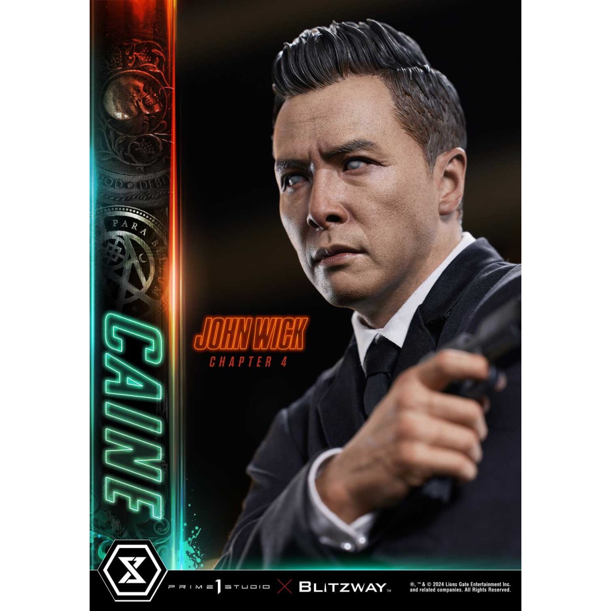 Prime 1 Studio - John Wick Capítulo 4 Ultimate Premium Masterline Series 1/4 Caine Deluxe Version
