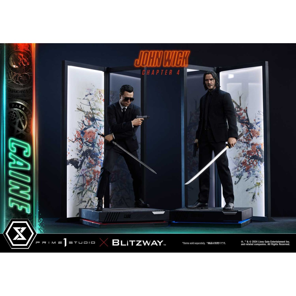 Prime 1 Studio - John Wick Capítulo 4 Ultimate Premium Masterline Series 1/4 Caine Deluxe Version
