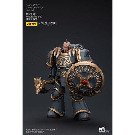 JoyToy Space Marines - Space Wolves - Grey Slayer Pack - Huscarl 1/18 - La Herejía de Horus