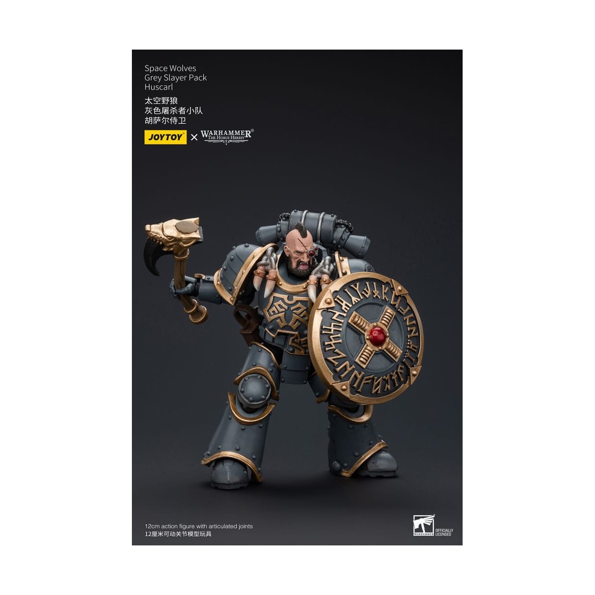 JoyToy Space Marines - Space Wolves - Grey Slayer Pack - Huscarl 1/18 - La Herejía de Horus