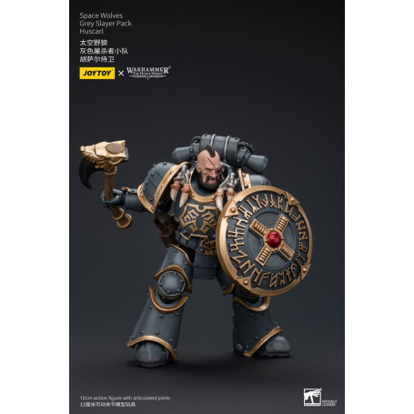 JoyToy Space Marines - Space Wolves - Grey Slayer Pack - Huscarl 1/18 - La Herejía de Horus