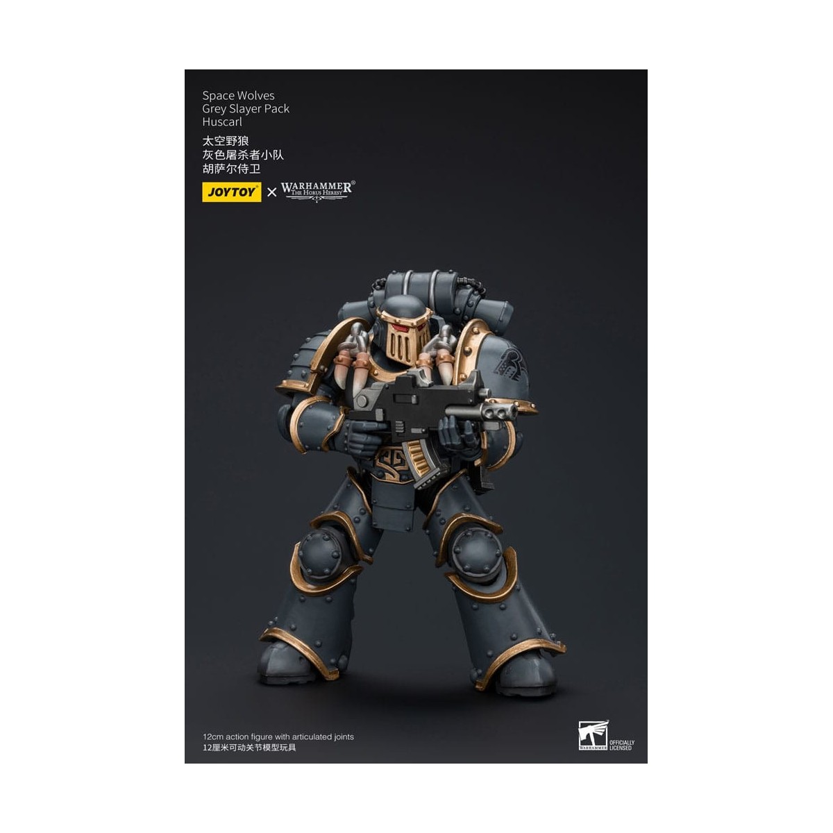 JoyToy Space Marines - Space Wolves - Grey Slayer Pack - Huscarl 1/18 - La Herejía de Horus