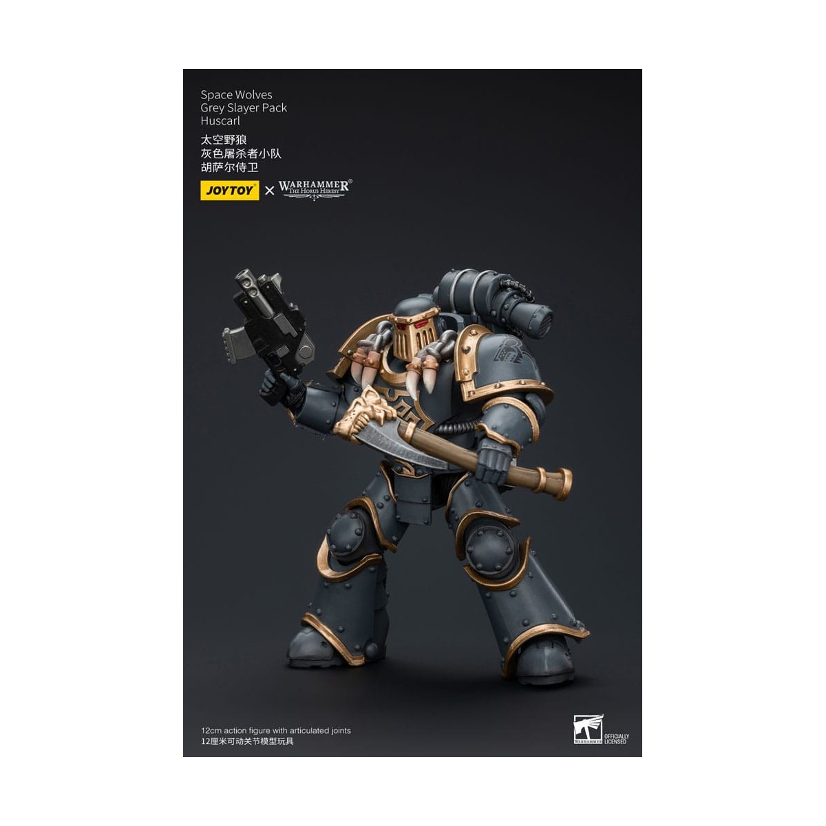 JoyToy Space Marines - Space Wolves - Grey Slayer Pack - Huscarl 1/18 - La Herejía de Horus