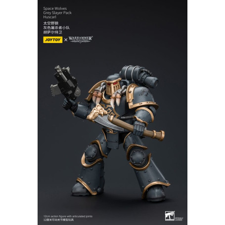 JoyToy Space Marines - Space Wolves - Grey Slayer Pack - Huscarl 1/18 - La Herejía de Horus
