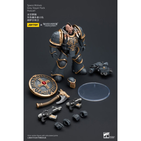 JoyToy Space Marines - Space Wolves - Grey Slayer Pack - Huscarl 1/18 - La Herejía de Horus
