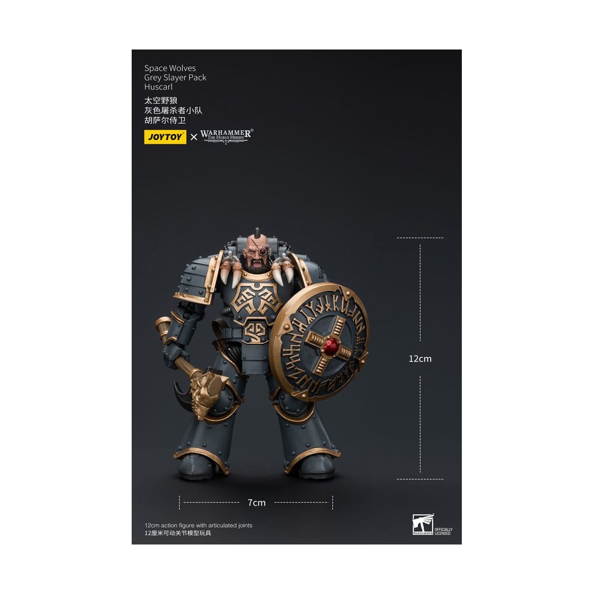 JoyToy Space Marines - Space Wolves - Grey Slayer Pack - Huscarl 1/18 - La Herejía de Horus