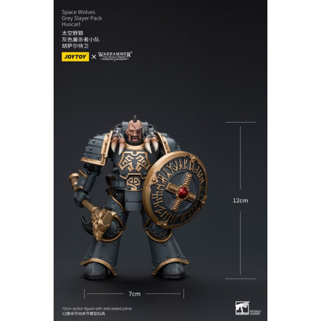 JoyToy Space Marines - Space Wolves - Grey Slayer Pack - Huscarl 1/18 - La Herejía de Horus