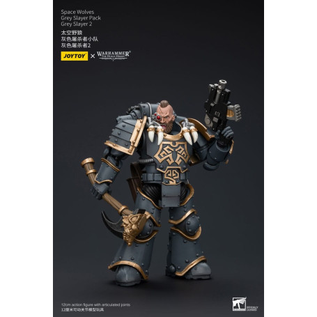 JoyToy Space Marines - Space Wolves - Grey Slayer Pack - Grey Slayer 2 1/18 - La Herejía de Horus