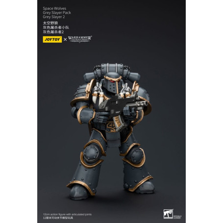 JoyToy Space Marines - Space Wolves - Grey Slayer Pack - Grey Slayer 2 1/18 - La Herejía de Horus