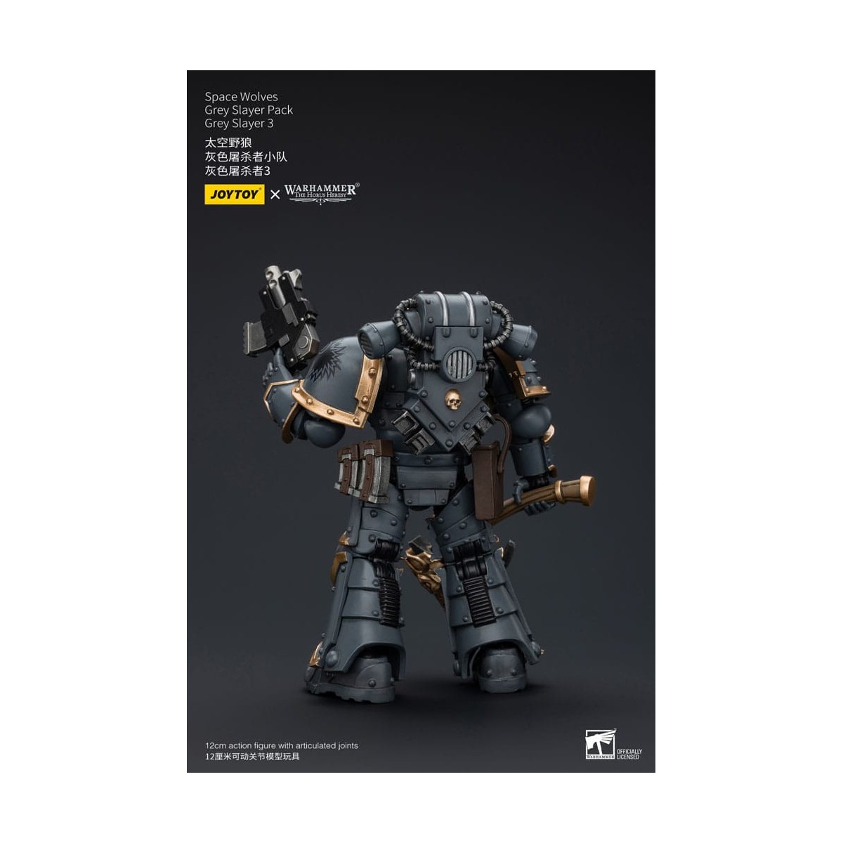 JoyToy Space Marines - Space Wolves - Grey Slayer Pack - Grey Slayer 3 1/18 - La Herejía de Horus