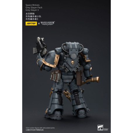 JoyToy Space Marines - Space Wolves - Grey Slayer Pack - Grey Slayer 3 1/18 - La Herejía de Horus