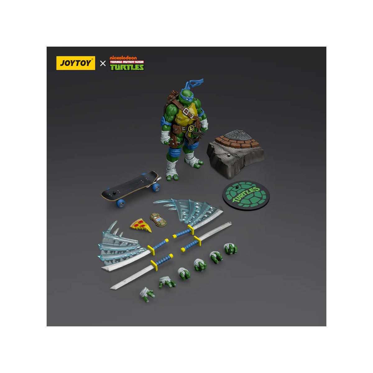 JoyToy TMNT - Leonardo - Teenage Mutant Ninja Turtles 1/18