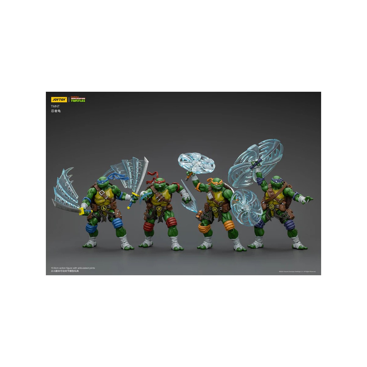 JoyToy TMNT - Raphael - Teenage Mutant Ninja Turtles 1/18