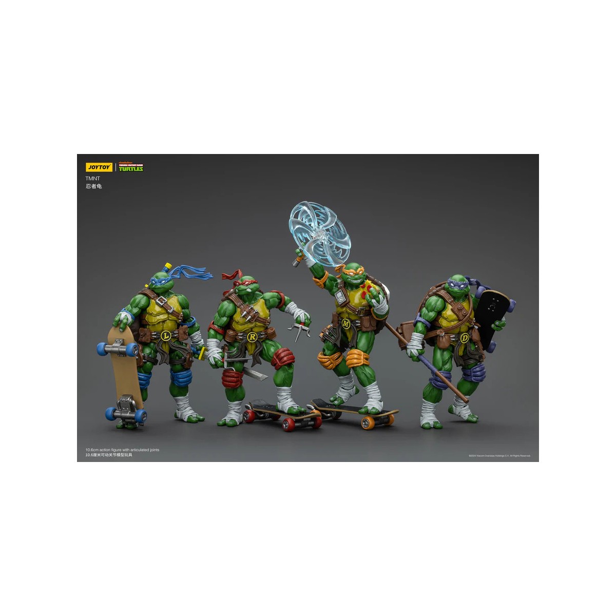 JoyToy TMNT - Raphael - Teenage Mutant Ninja Turtles 1/18