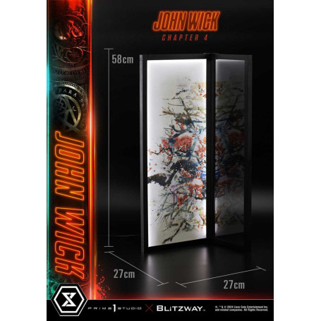 Prime 1 Studio - John Wick Capítulo 4 Ultimate Premium Masterline Series 1/4 John Wick Deluxe Bonus Version