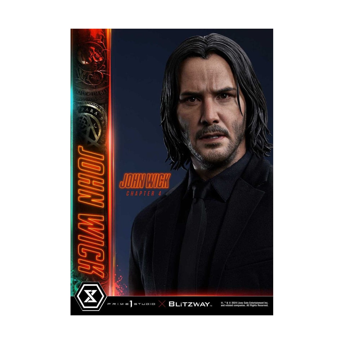 Prime 1 Studio - John Wick Capítulo 4 Ultimate Premium Masterline Series 1/4 John Wick Deluxe Bonus Version