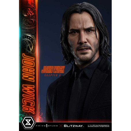 Prime 1 Studio - John Wick Capítulo 4 Ultimate Premium Masterline Series 1/4 John Wick Deluxe Bonus Version