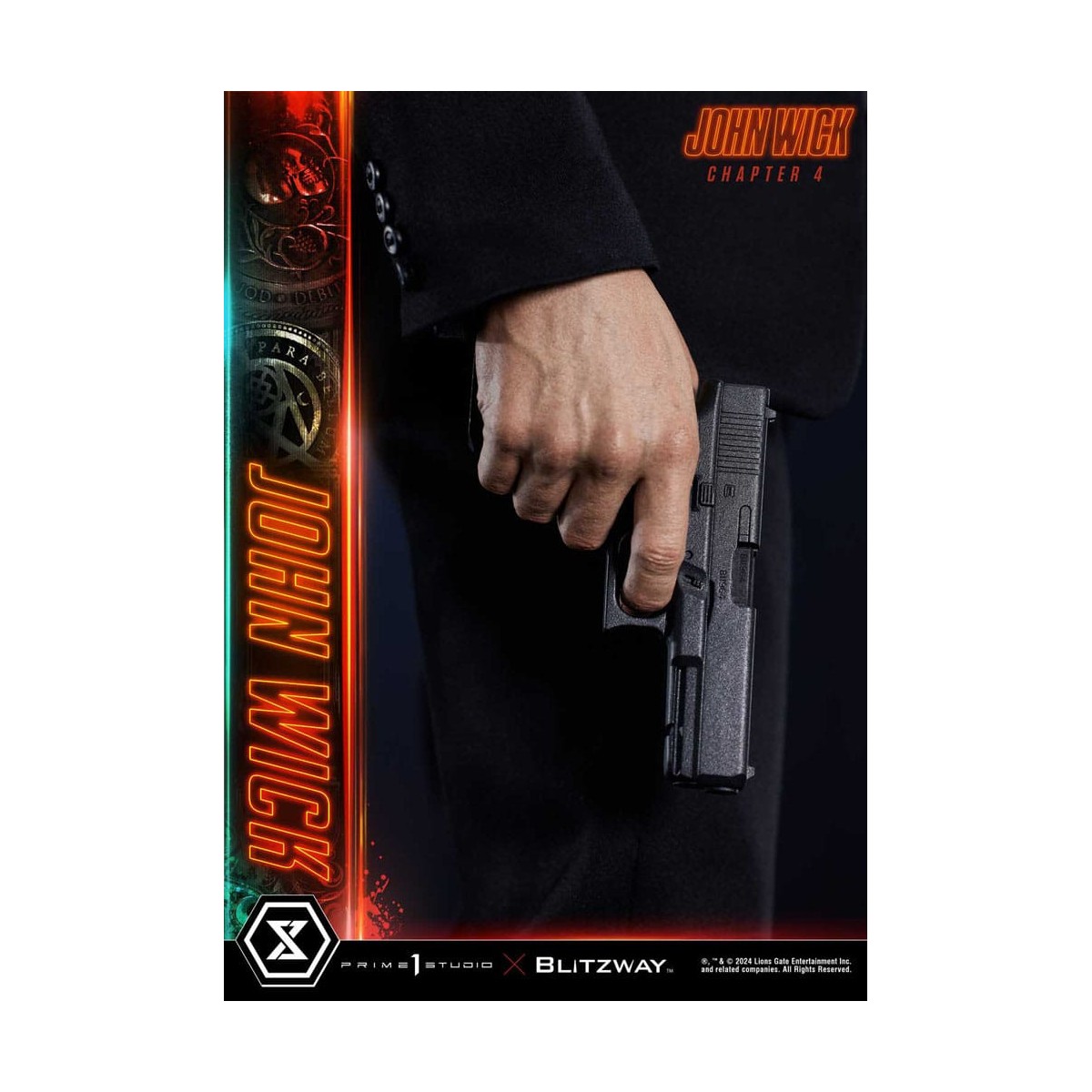 Prime 1 Studio - John Wick Capítulo 4 Ultimate Premium Masterline Series 1/4 John Wick Deluxe Bonus Version
