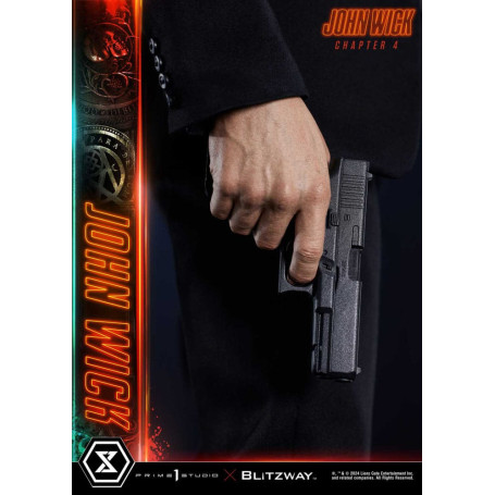 Prime 1 Studio - John Wick Capítulo 4 Ultimate Premium Masterline Series 1/4 John Wick Deluxe Bonus Version
