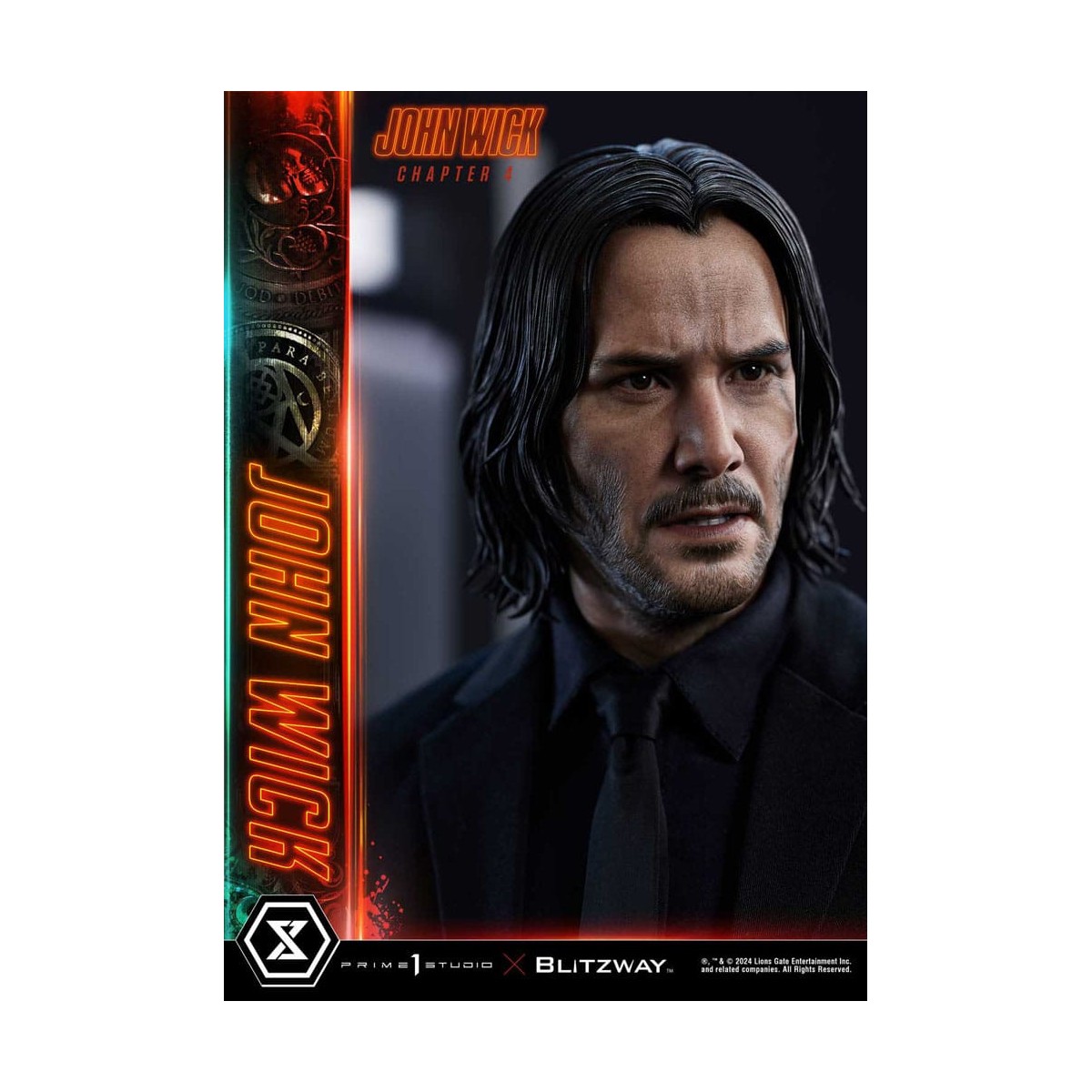 Prime 1 Studio - John Wick Capítulo 4 Ultimate Premium Masterline Series 1/4 John Wick Deluxe Bonus Version