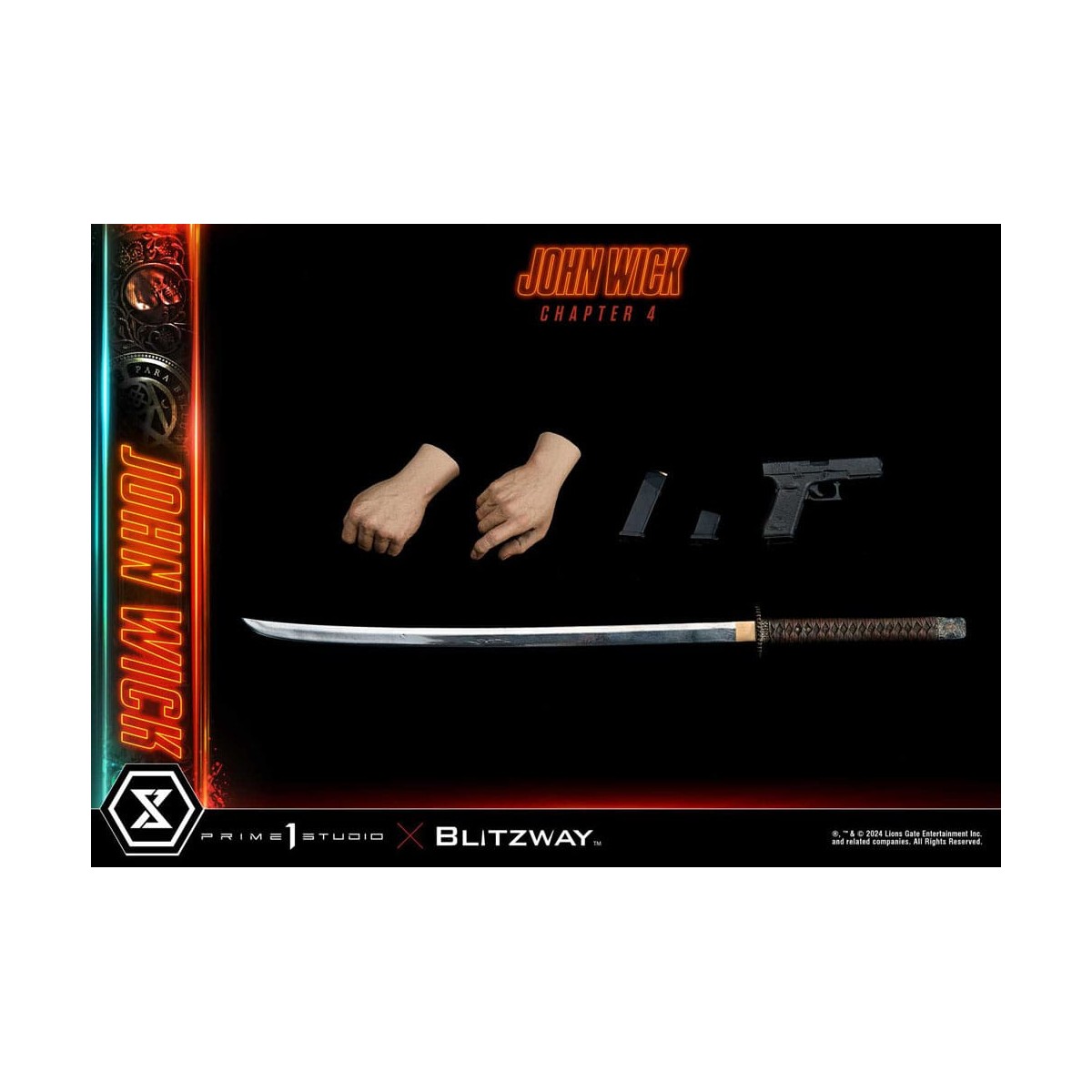 Prime 1 Studio - John Wick Capítulo 4 Ultimate Premium Masterline Series 1/4 John Wick Deluxe Bonus Version