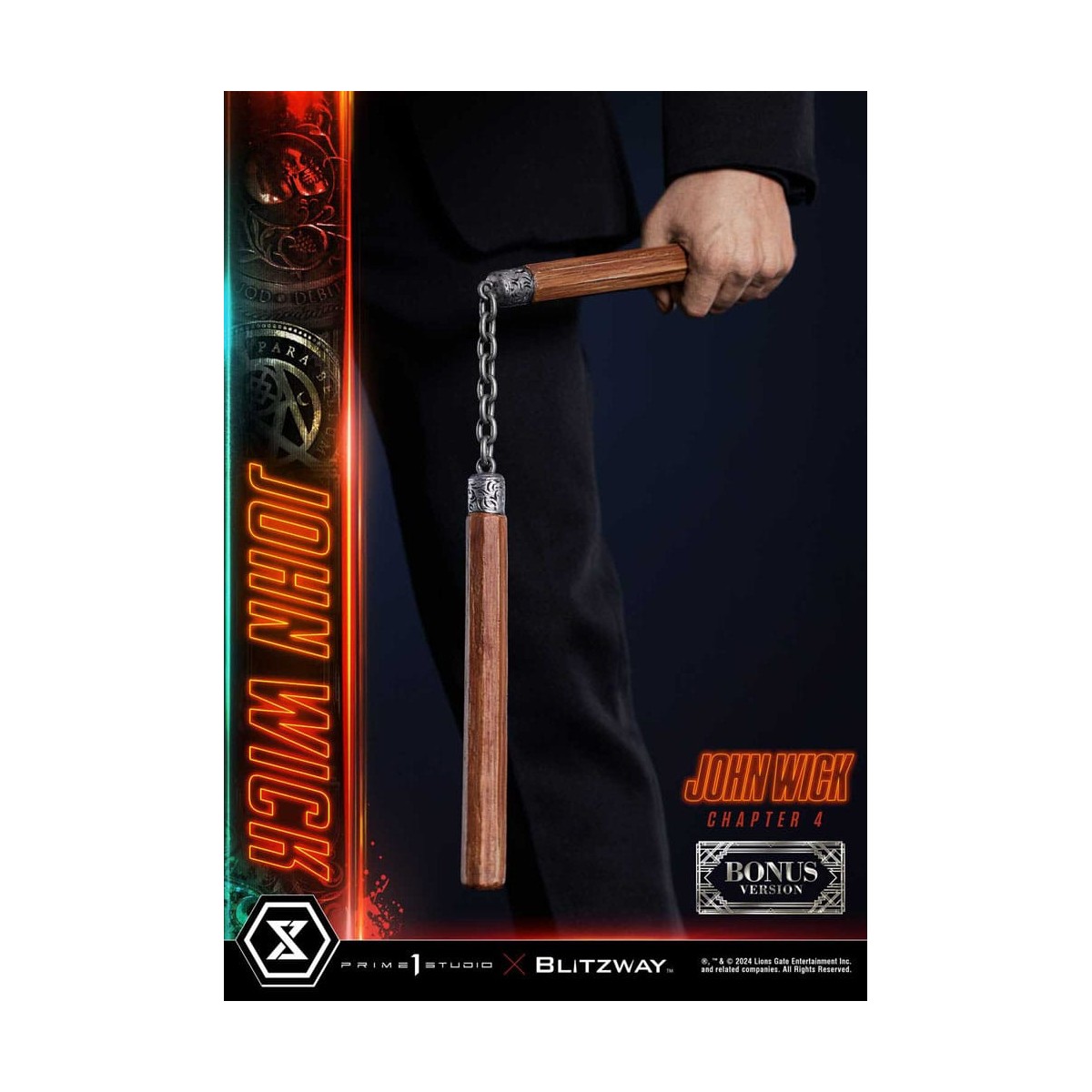 Prime 1 Studio - John Wick Capítulo 4 Ultimate Premium Masterline Series 1/4 John Wick Deluxe Bonus Version