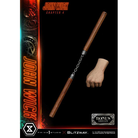 Prime 1 Studio - John Wick Capítulo 4 Ultimate Premium Masterline Series 1/4 John Wick Deluxe Bonus Version