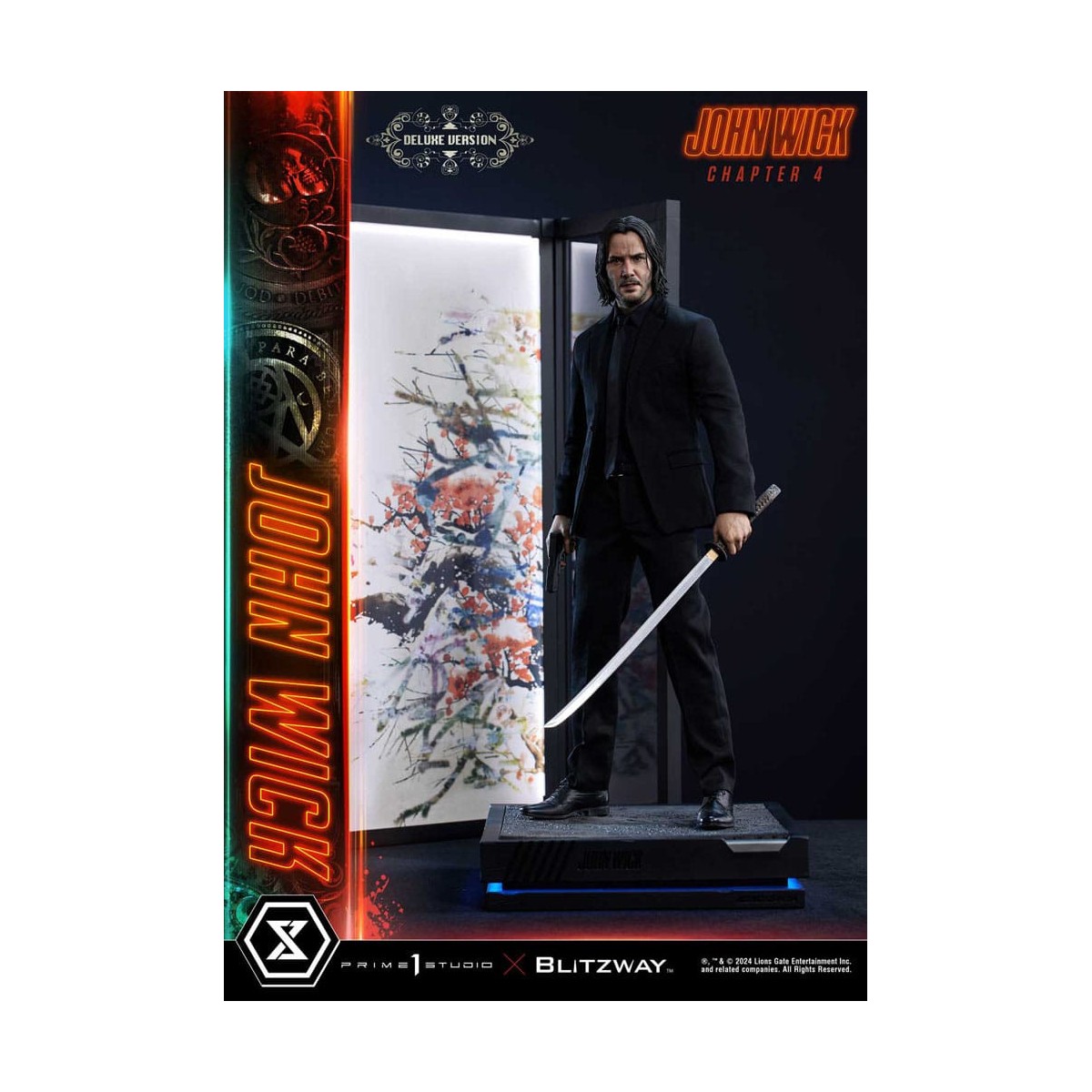 Prime 1 Studio - John Wick Capítulo 4 Ultimate Premium Masterline Series 1/4 John Wick Deluxe Bonus Version
