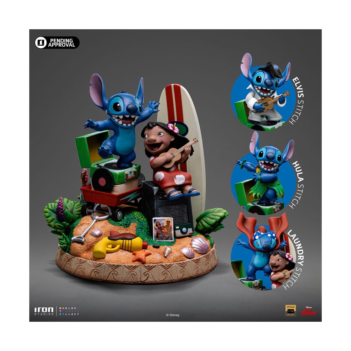 Iron Studios - Disney - Lilo & Stitch Deluxe Art Escala 1/10