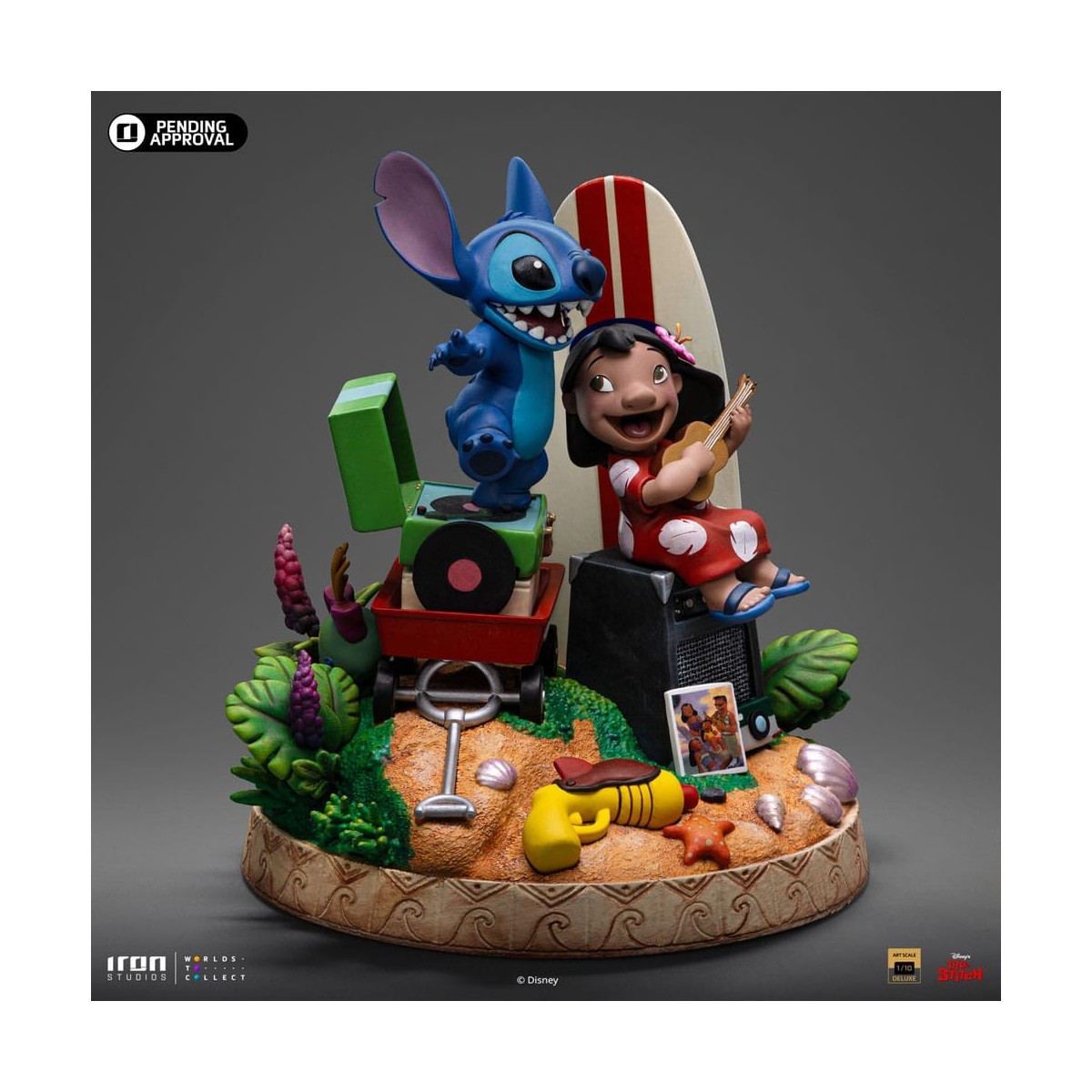 Iron Studios - Disney - Lilo & Stitch Deluxe Art Escala 1/10