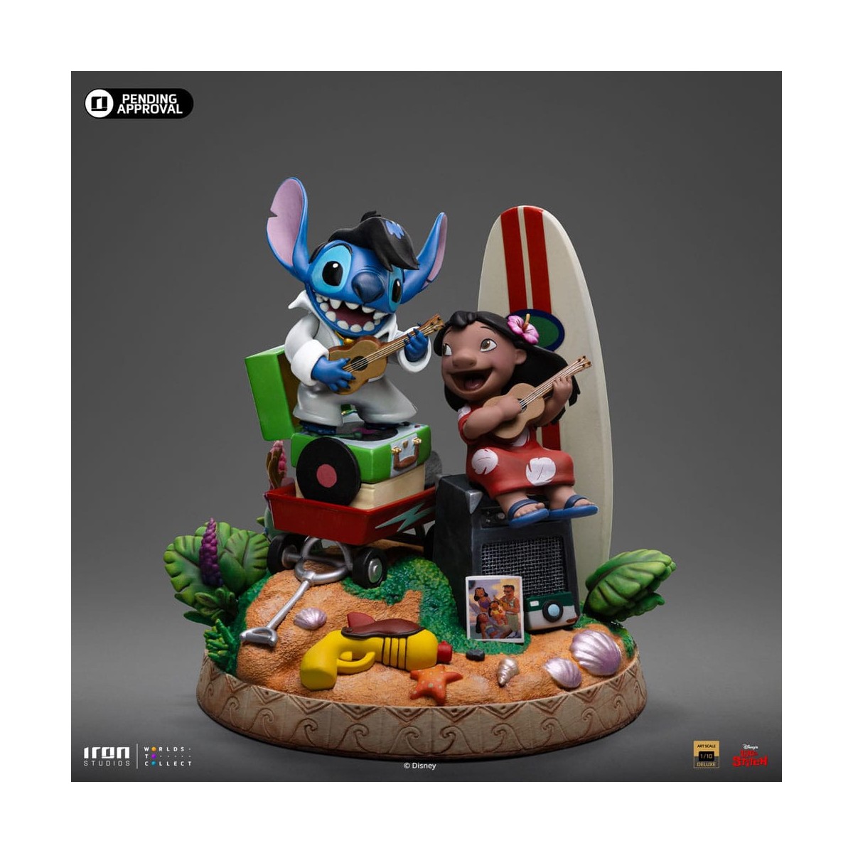 Iron Studios - Disney - Lilo & Stitch Deluxe Art Escala 1/10